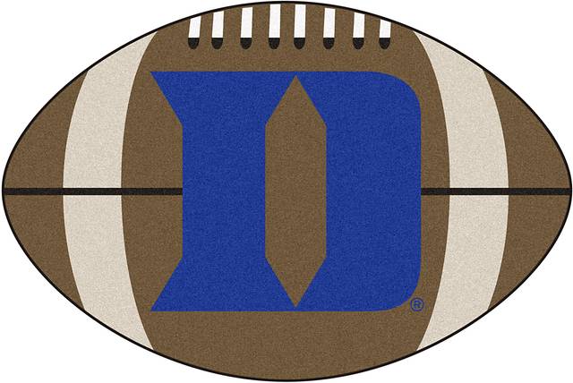 NCAA Football Mascot Duke University 1'6" x 1'10" Rug - Thumbnail - Image 1