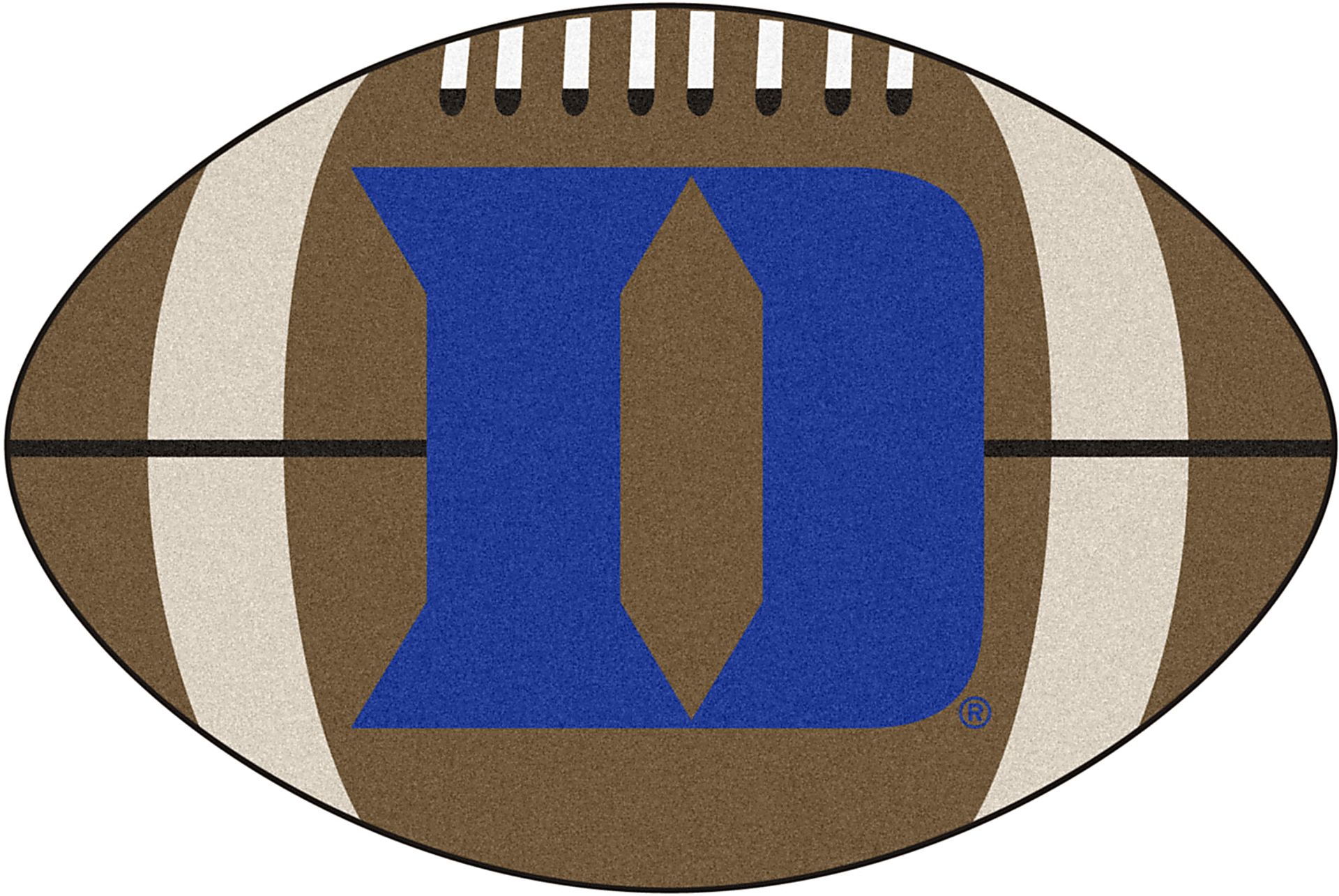 NCAA Football Mascot Duke University 1'6" x 1'10" Rug - Image 1