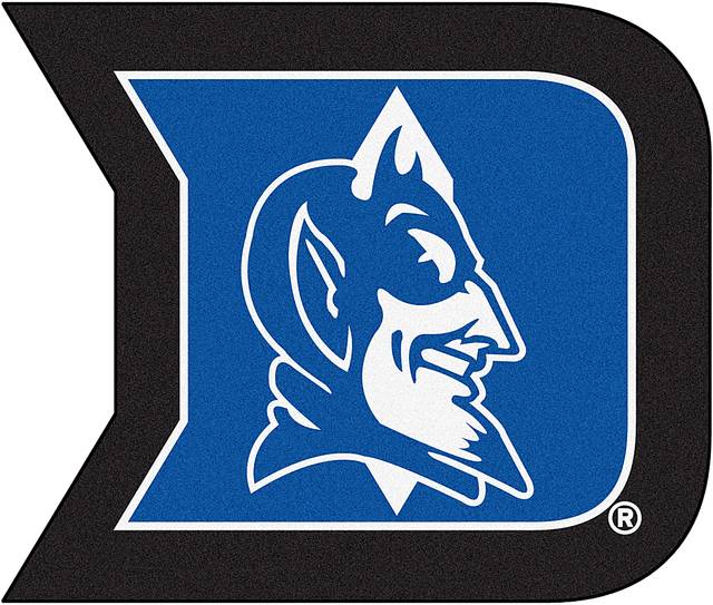 NCAA Football Mascot Duke University 1'6" x 2' Rug - Thumbnail - Image 1
