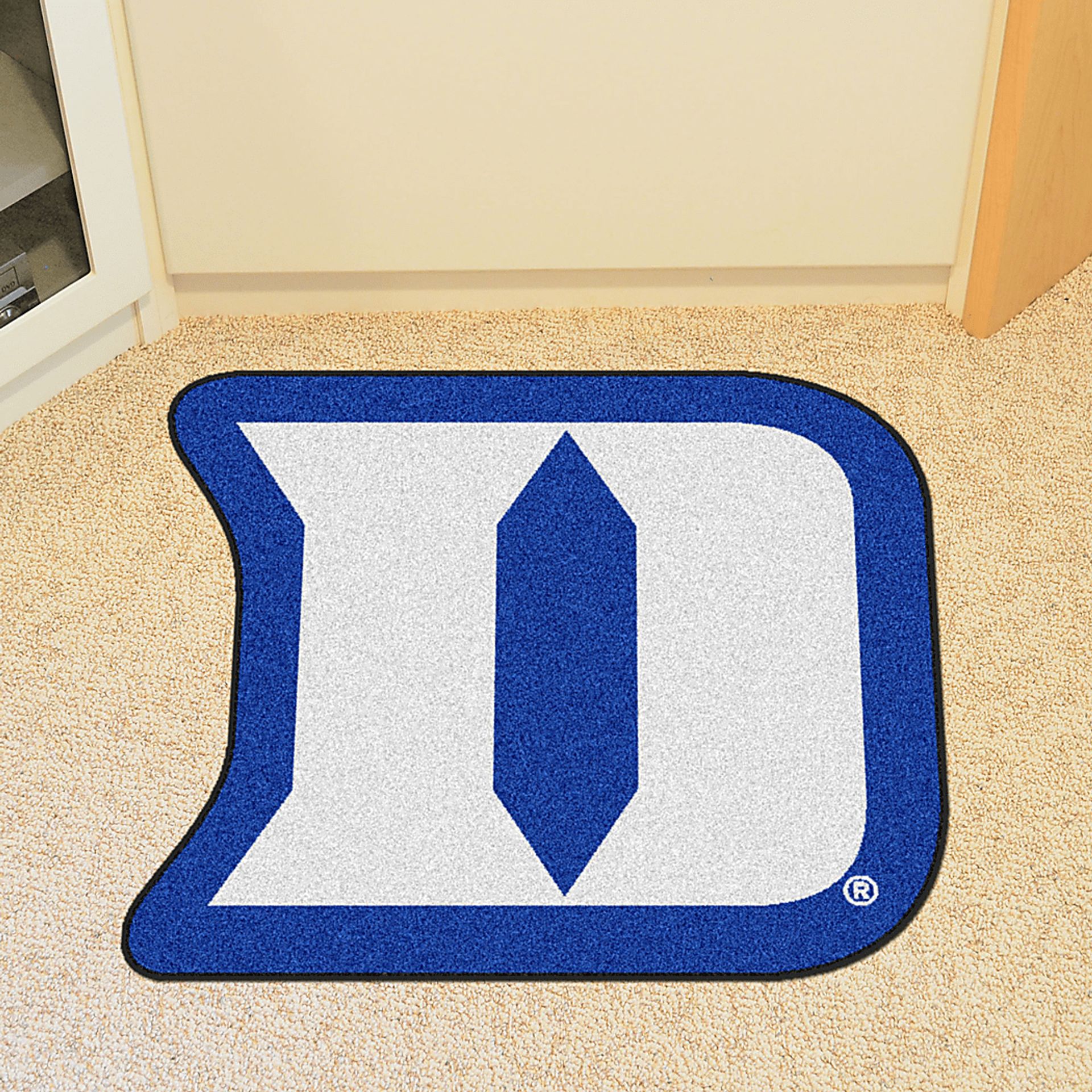 NCAA Football Mascot Duke University 1'6" x 2' Rug - Image 2