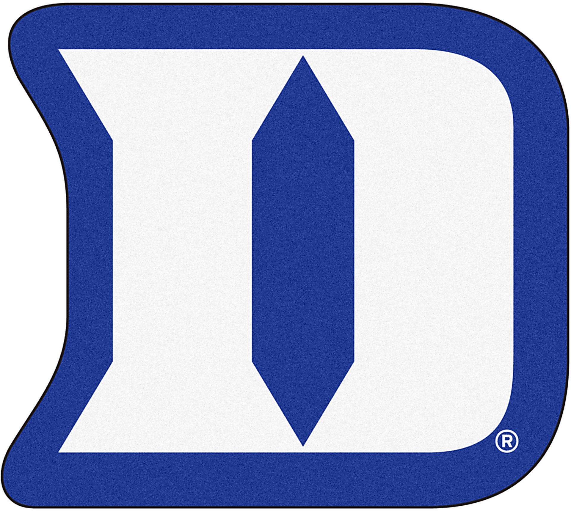 NCAA Football Mascot Duke University 1'6" x 2' Rug - Image 1
