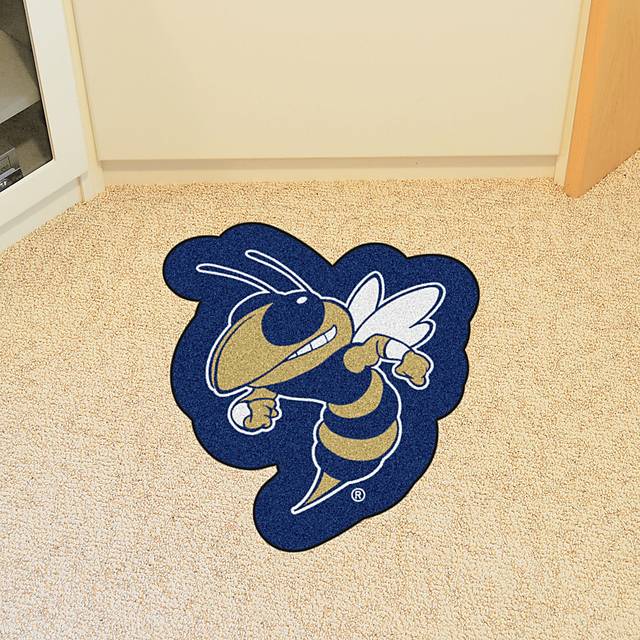 NCAA Football Mascot Georgia Tech 1'6" x 2" Rug - Thumbnail - Image 2