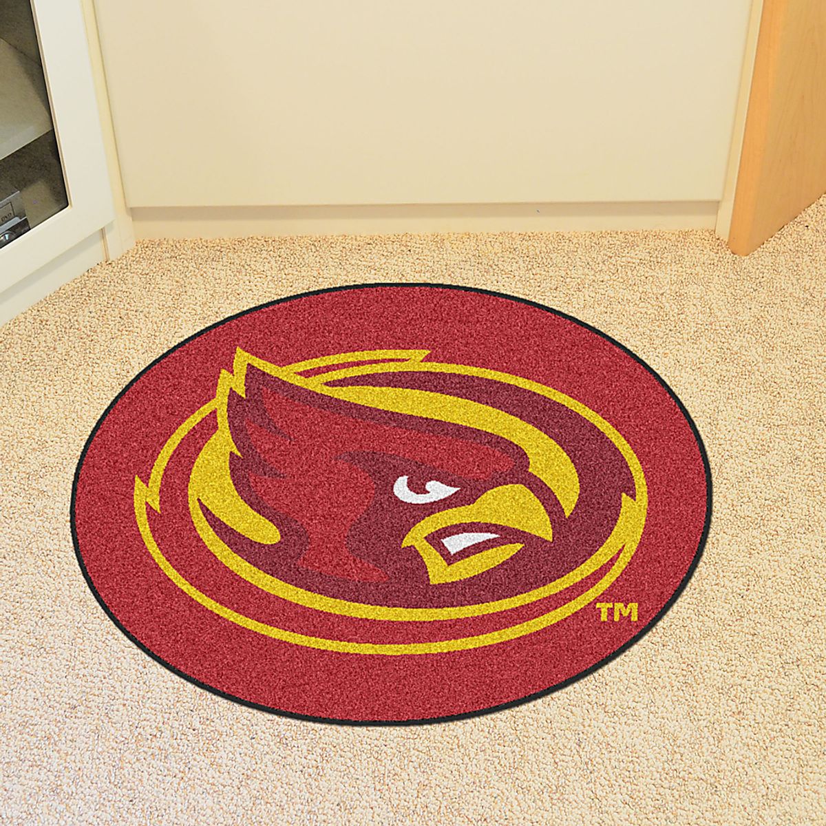 Ncaa Football Mascot Red Rug | Rooms to Go