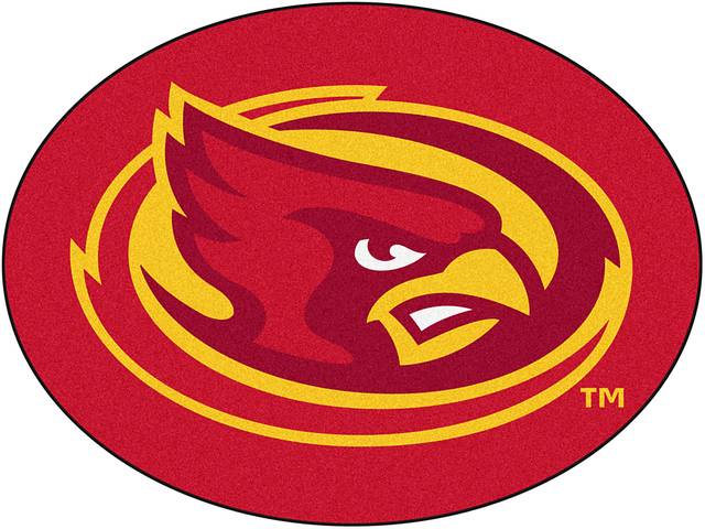 NCAA Football Mascot Iowa State University 1'6" x 2" Rug - Thumbnail - Image 1