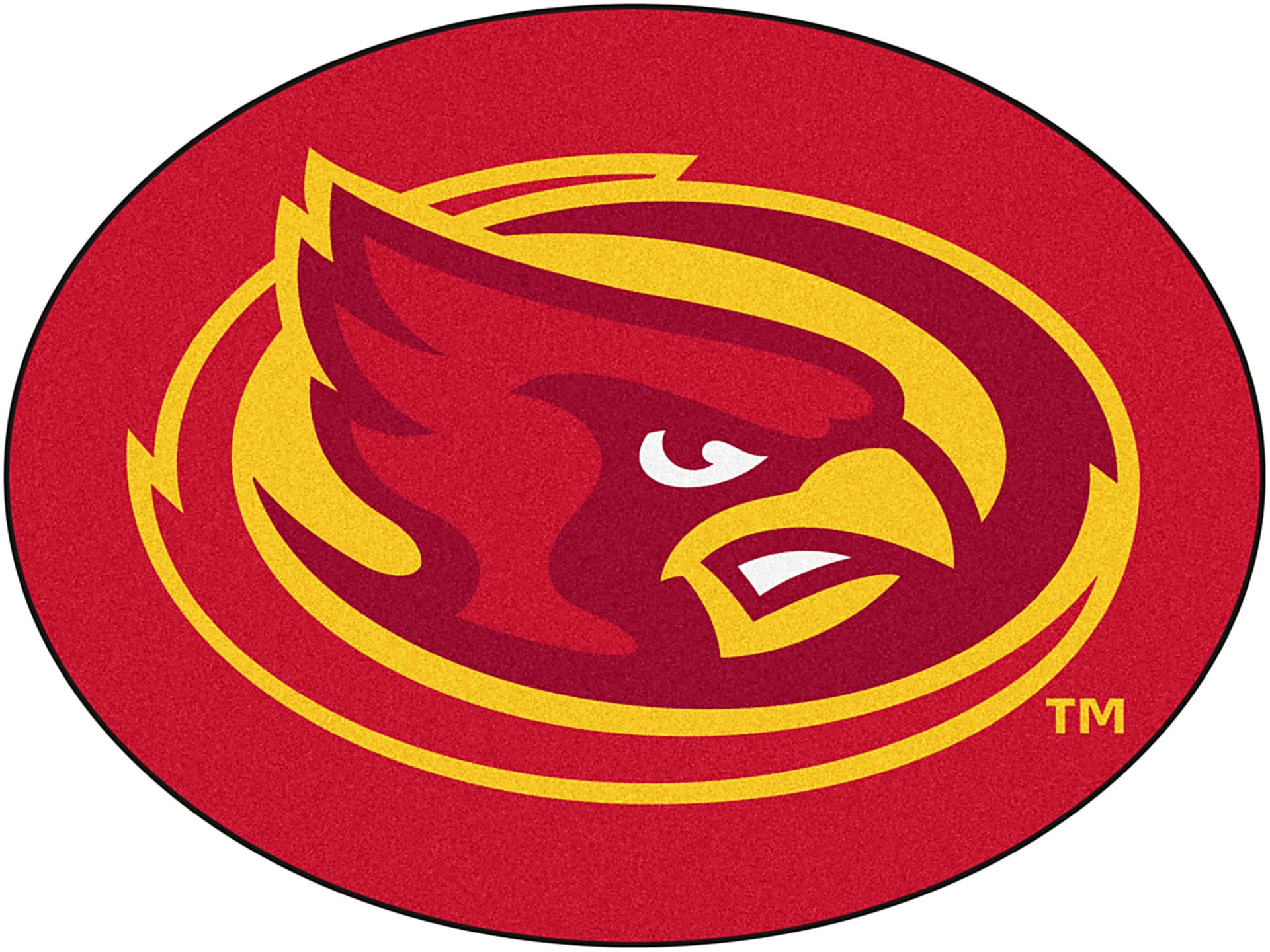 NCAA Football Mascot Iowa State University 1'6" x 2" Rug - Image 1