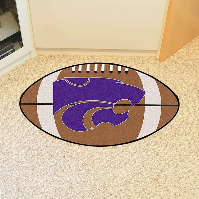 NCAA Football Mascot Kansas State University 1'6" x 1'10" Rug - Thumbnail - Image 2