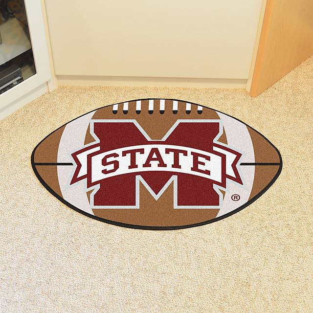 NCAA Football Mascot Mississippi State University 1'6"x 1'10" Rug - Thumbnail - Image 2
