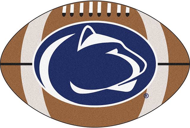 NCAA Football Mascot Penn State 1'6" x 1'10" Rug - Thumbnail - Image 1