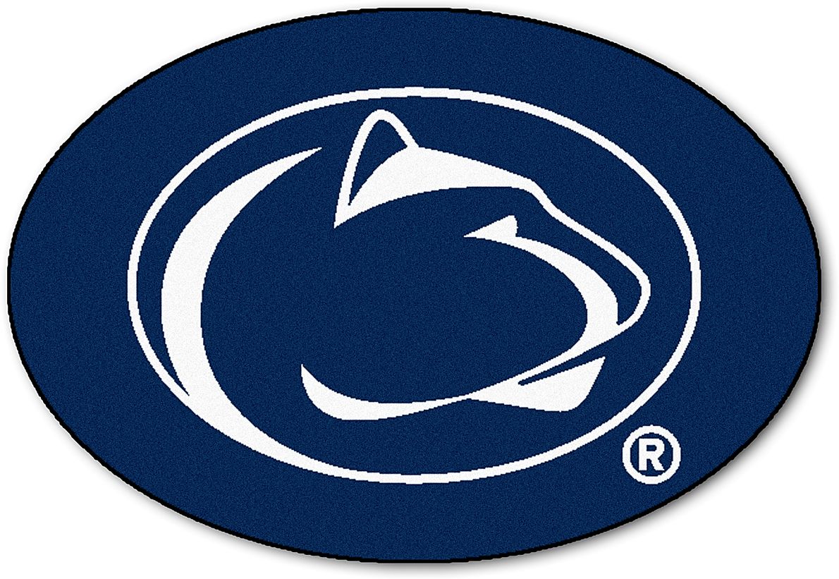 NCAA Football Mascot Penn State University 1'6" x 2' Rug