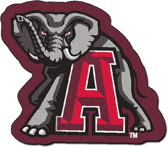NCAA Football Mascot University of Alabama 1'6" x 2' Rug - Thumbnail - Image 1