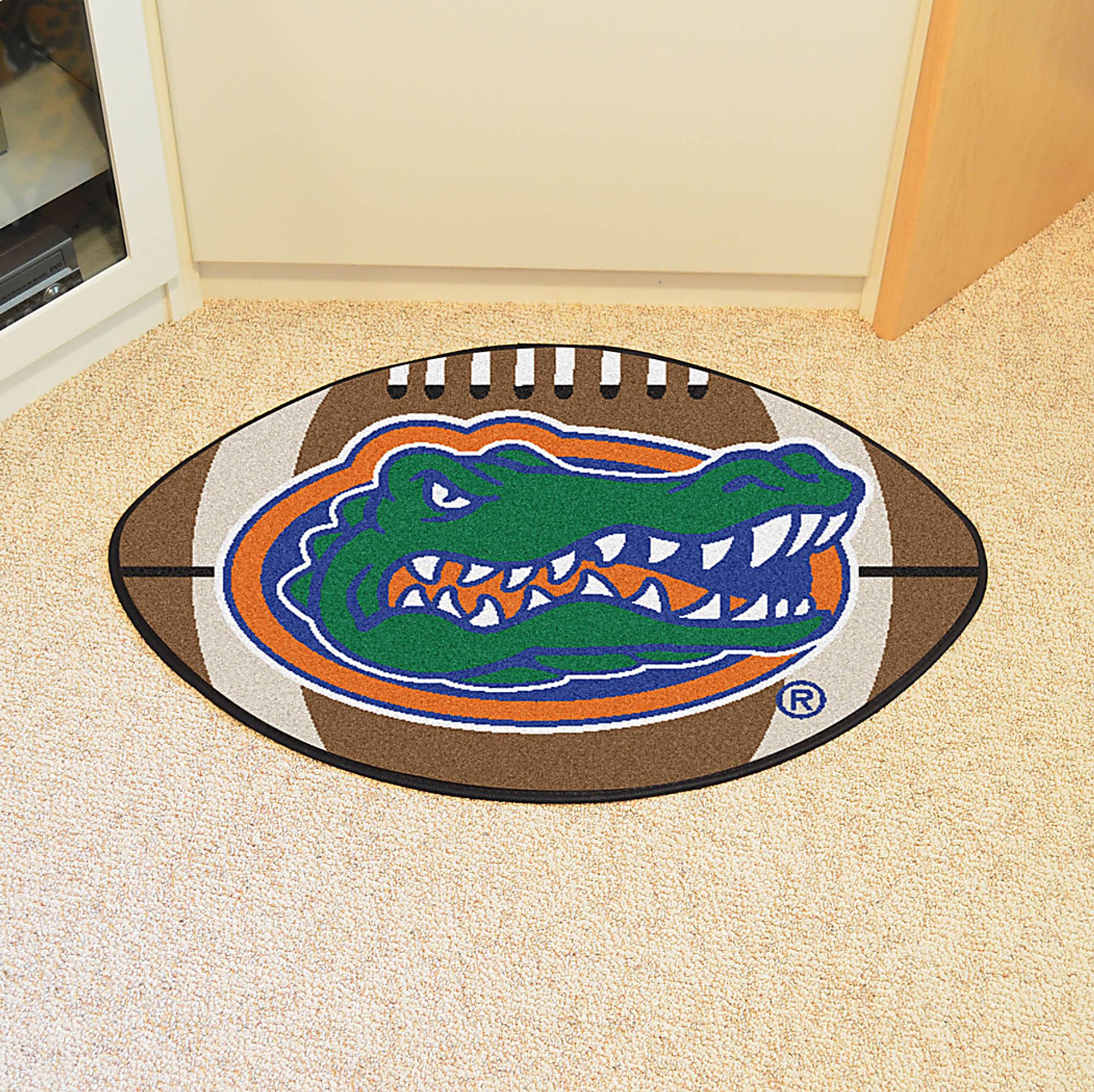 NCAA Football Mascot University of Florida 1'6" x 1'10" Rug - Image 2