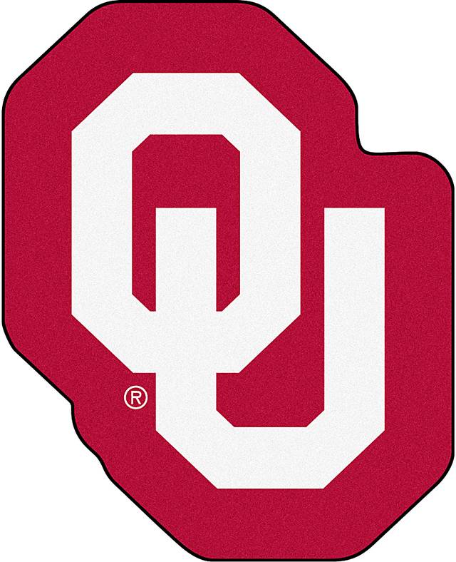 NCAA Football Mascot University of Oklahoma 1'6" x 2" Rug - Thumbnail - Image 1