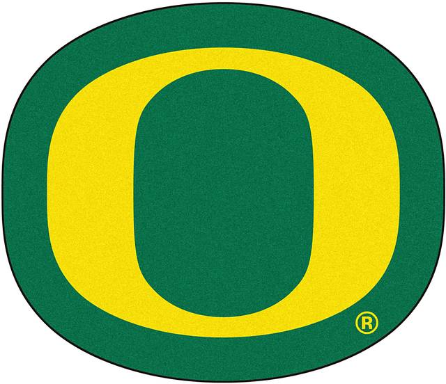 NCAA Football Mascot University of Oregon 1'6" x 2' Rug - Thumbnail - Image 1