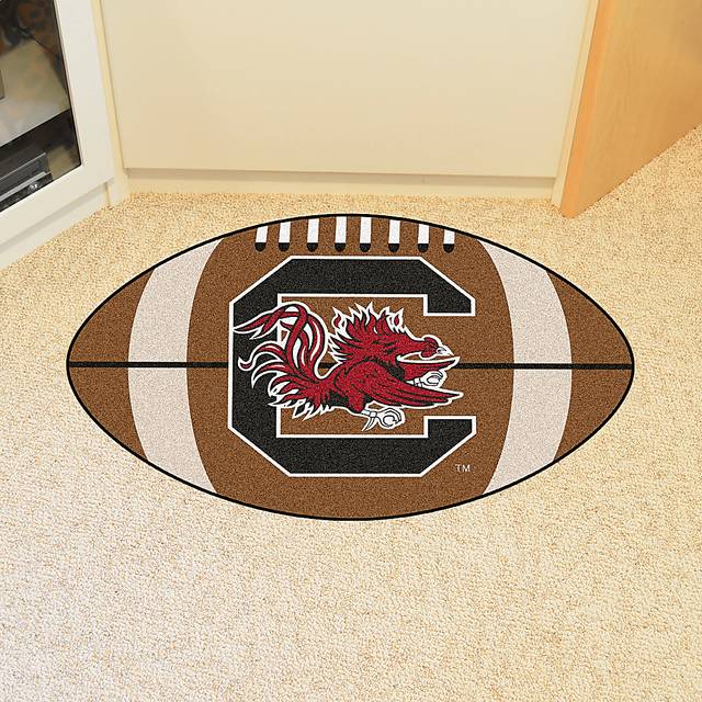 NCAA Football Mascot University of South Carolina 1'6" x 1'10" Rug - Thumbnail - Image 2
