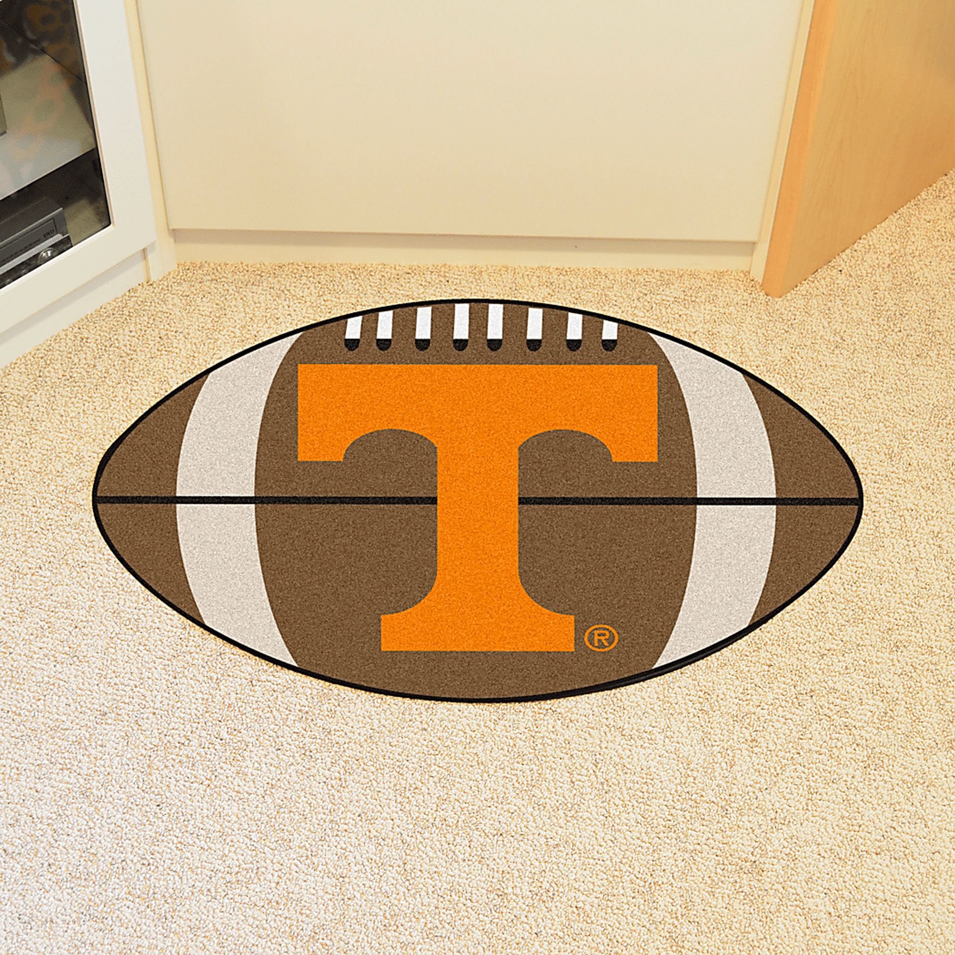 NCAA Football Mascot University of Tennessee 1'6" x 1'10" Rug - Image 2