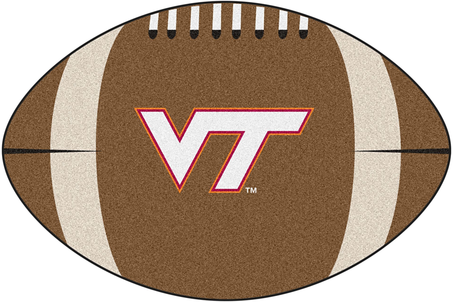 NCAA Football Mascot Virginia Tech 1'6" x 1'10" Rug - Image 1