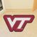 NCAA Football Mascot Virginia Tech 1'6" x 2" Rug