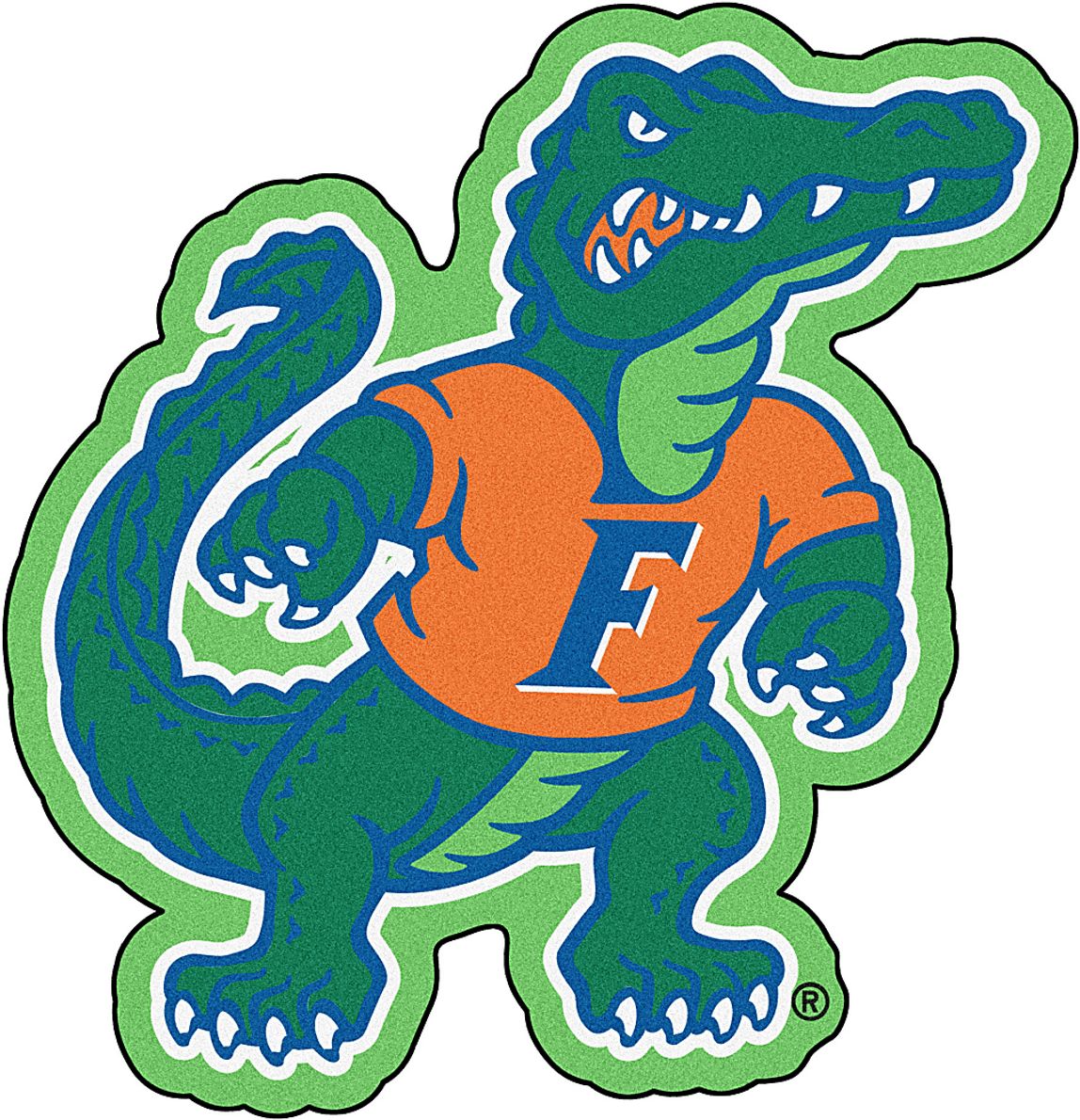 Football Mascot University of Florida 1'6" x 2' Rug