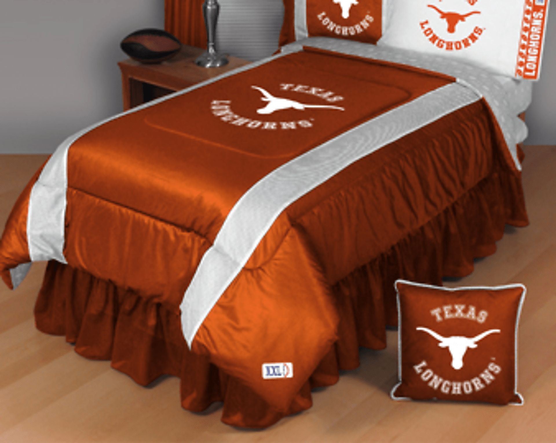 NCAA Sidelines University of Texas Twin Comforter - Image 1