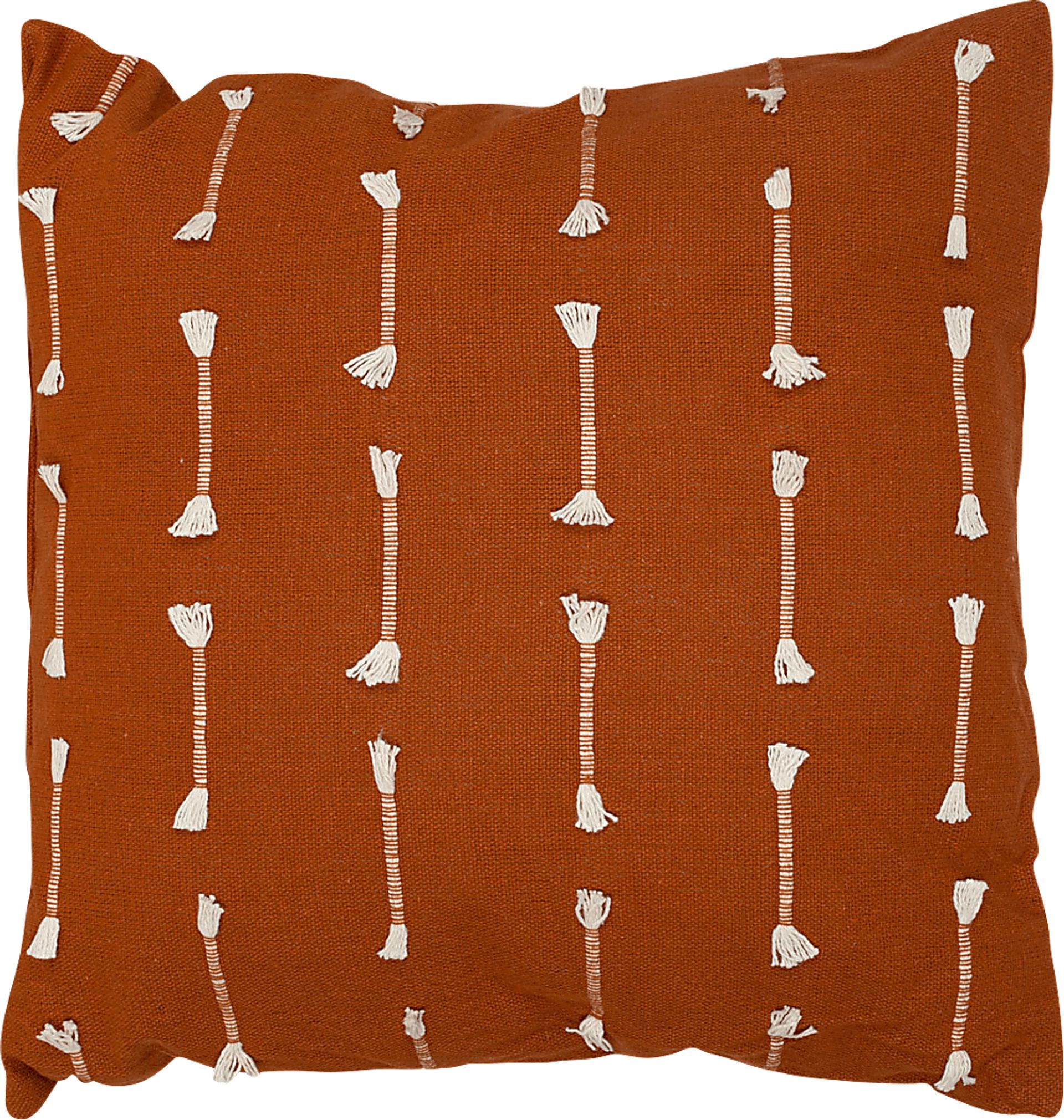Ncube Brown Accent Pillow - Image 1