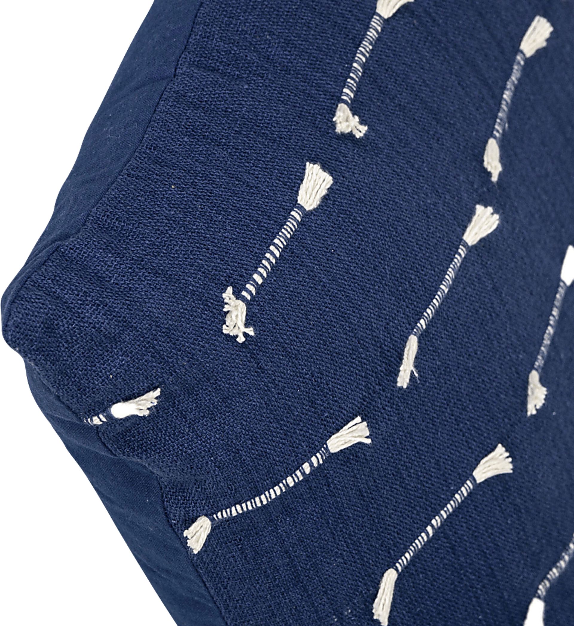 Ncube Dark Blue Accent Pillow - Image 4