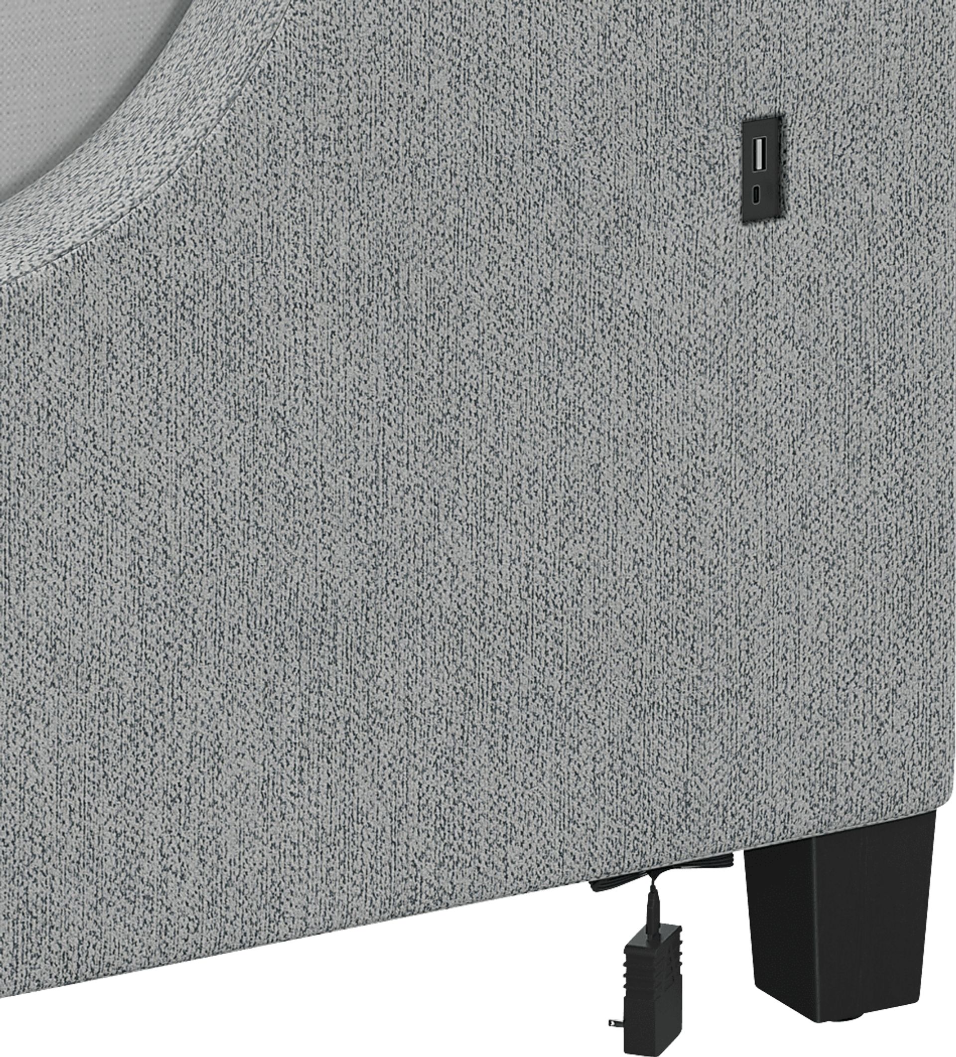 Neaera Gray Queen Bed - Image 17