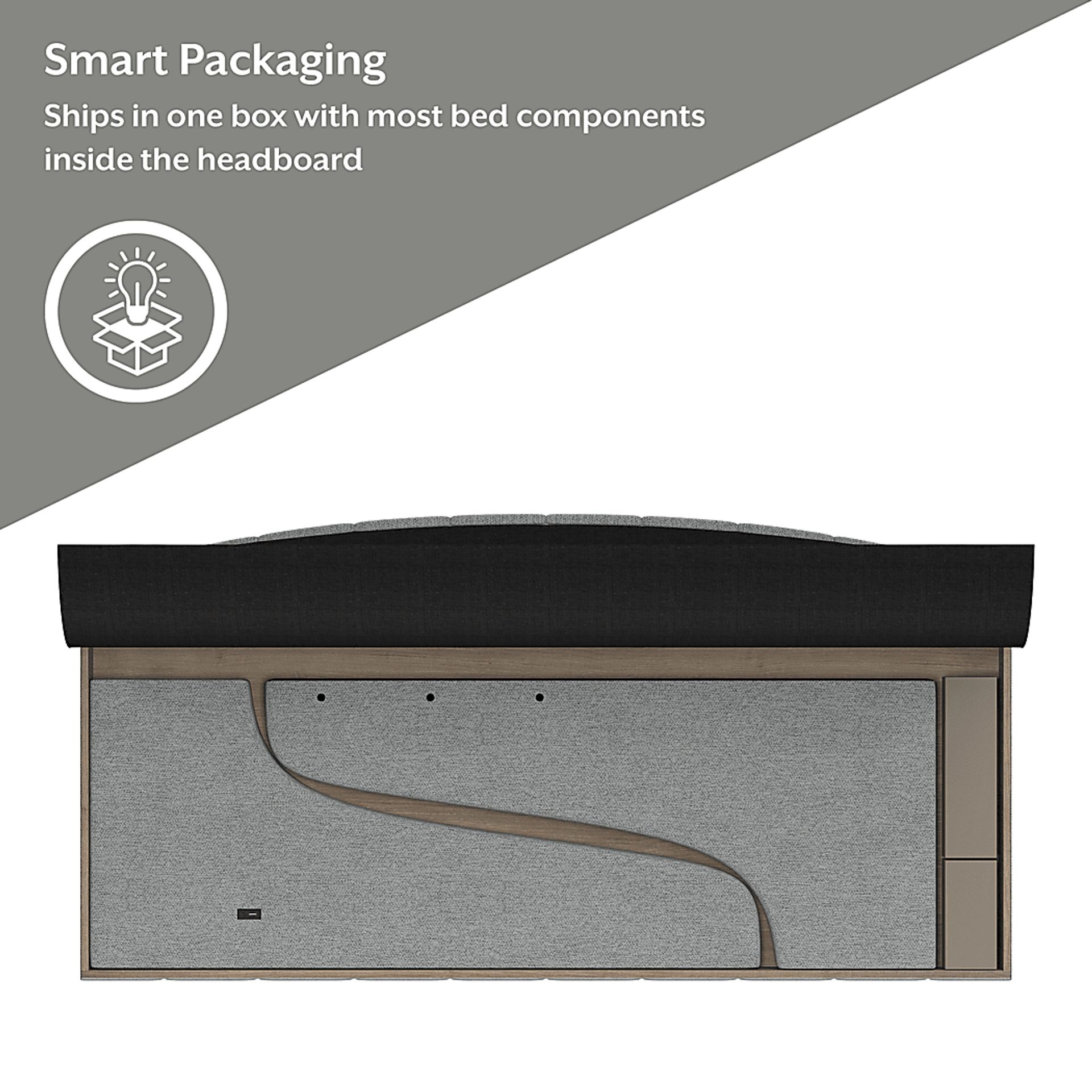 Neaera Gray Queen Bed - Image 22