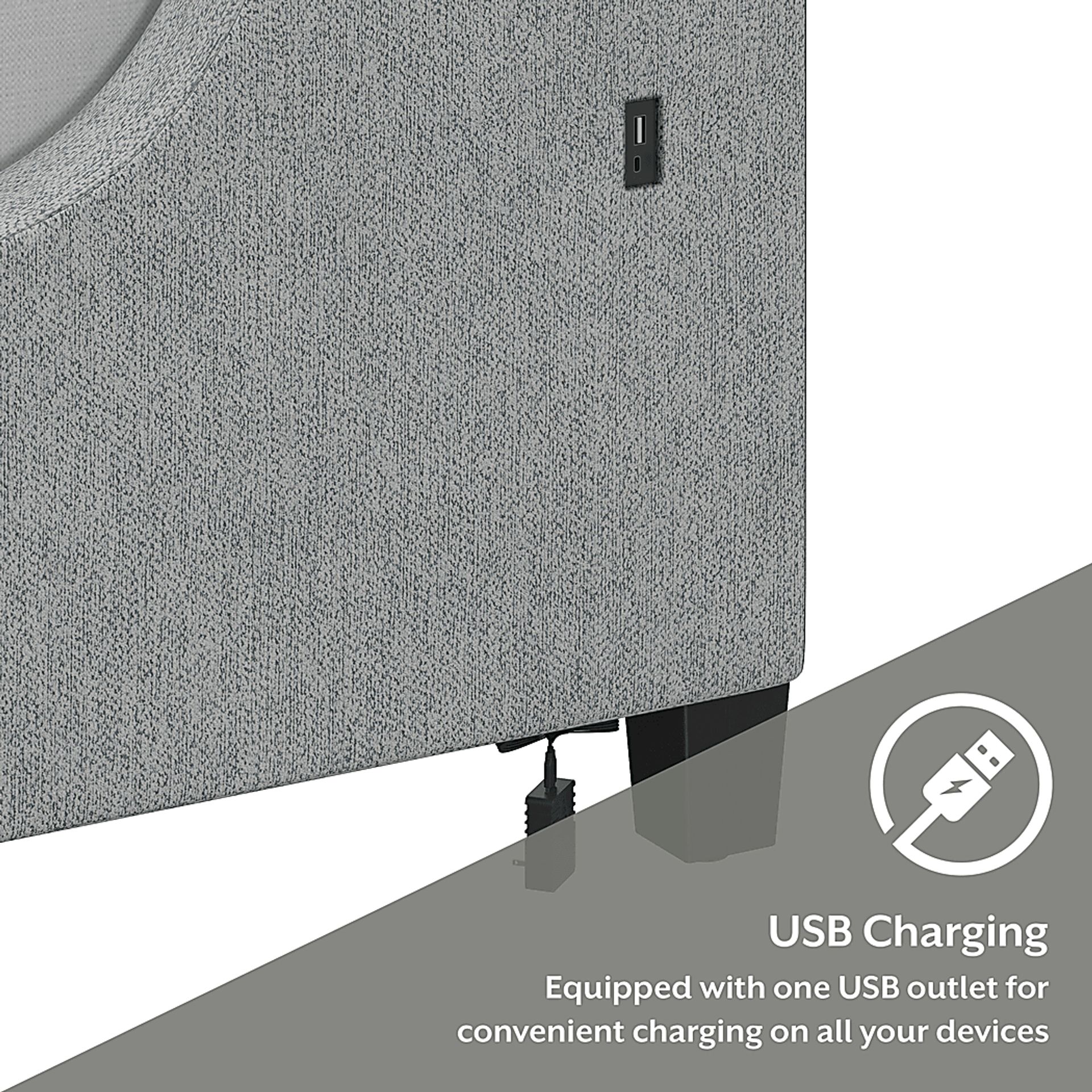 Neaera Gray Queen Bed - Image 23