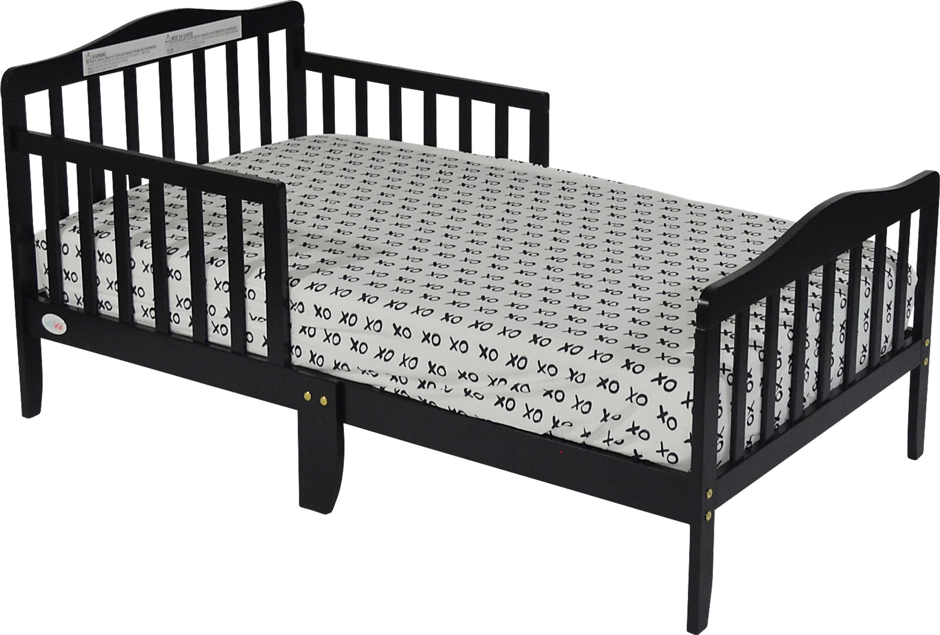 Kids Nealy Black Toddler Bed - Image 1