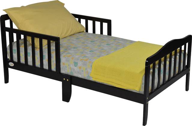 Kids Nealy Espresso Toddler Bed - Thumbnail - Image 3