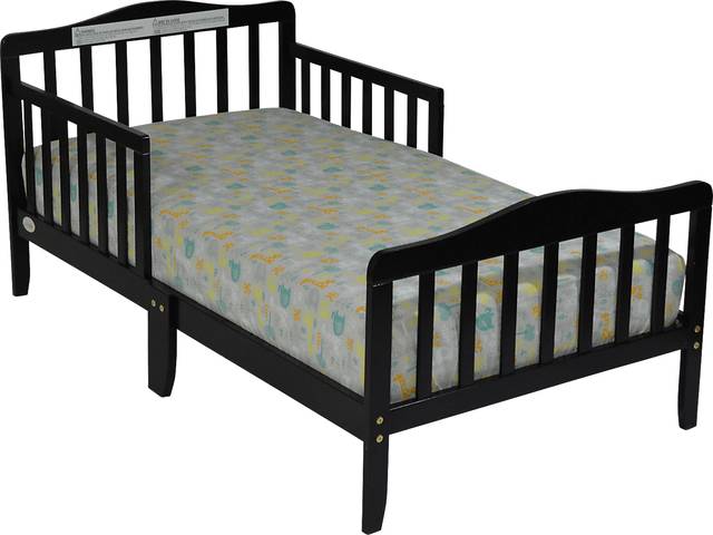 Kids Nealy Espresso Toddler Bed - Thumbnail - Image 4