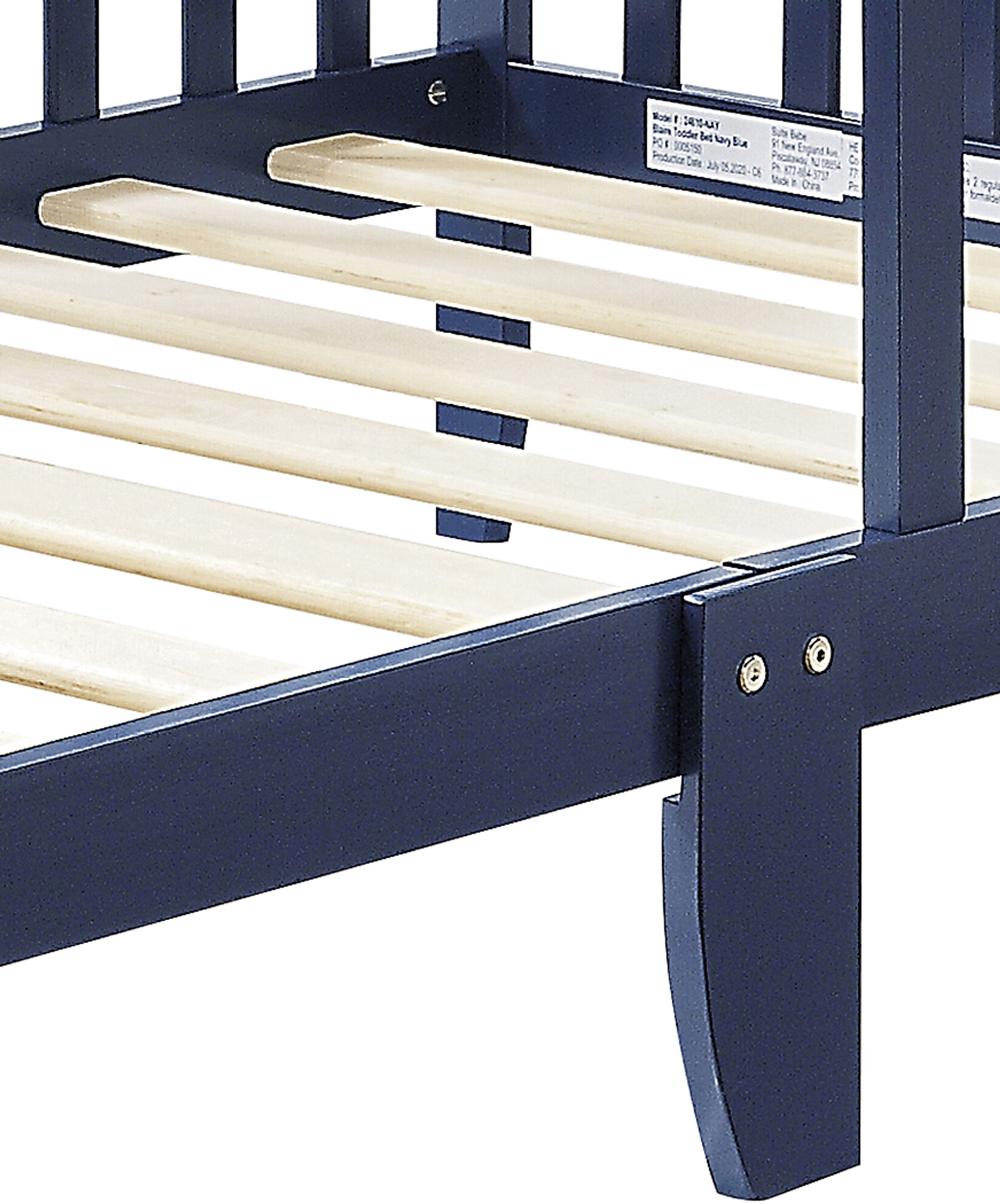 Kids Nealy Navy Toddler Bed - Image 3