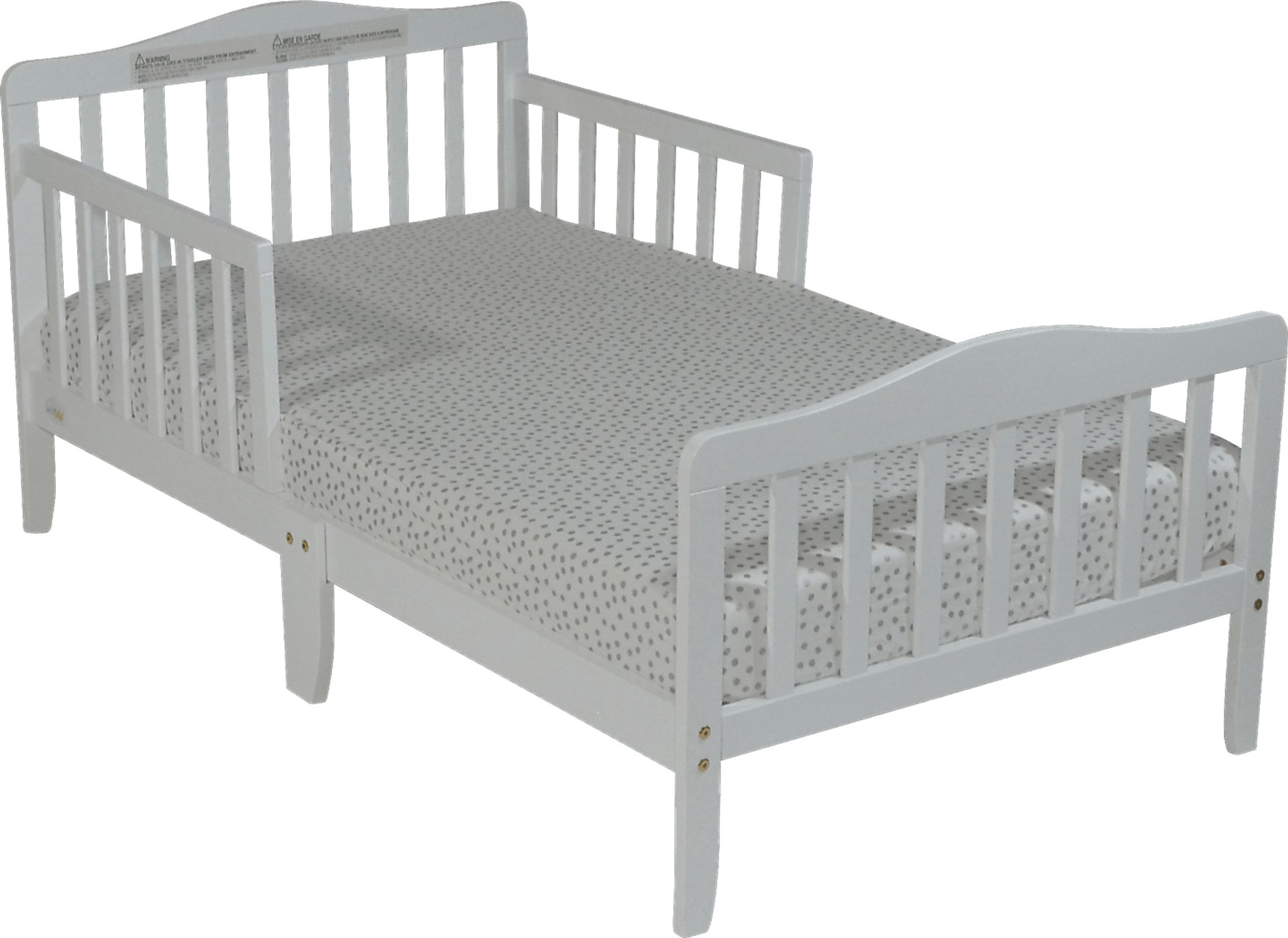 Kids Nealy White Toddler Bed - Image 4
