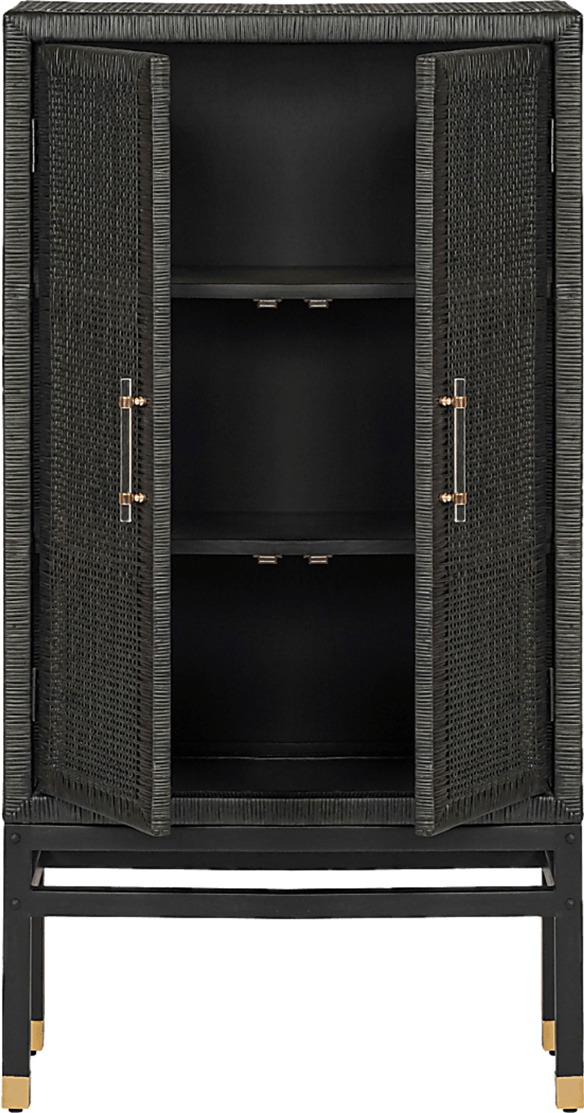 Neath Black Accent Cabinet - Image 4