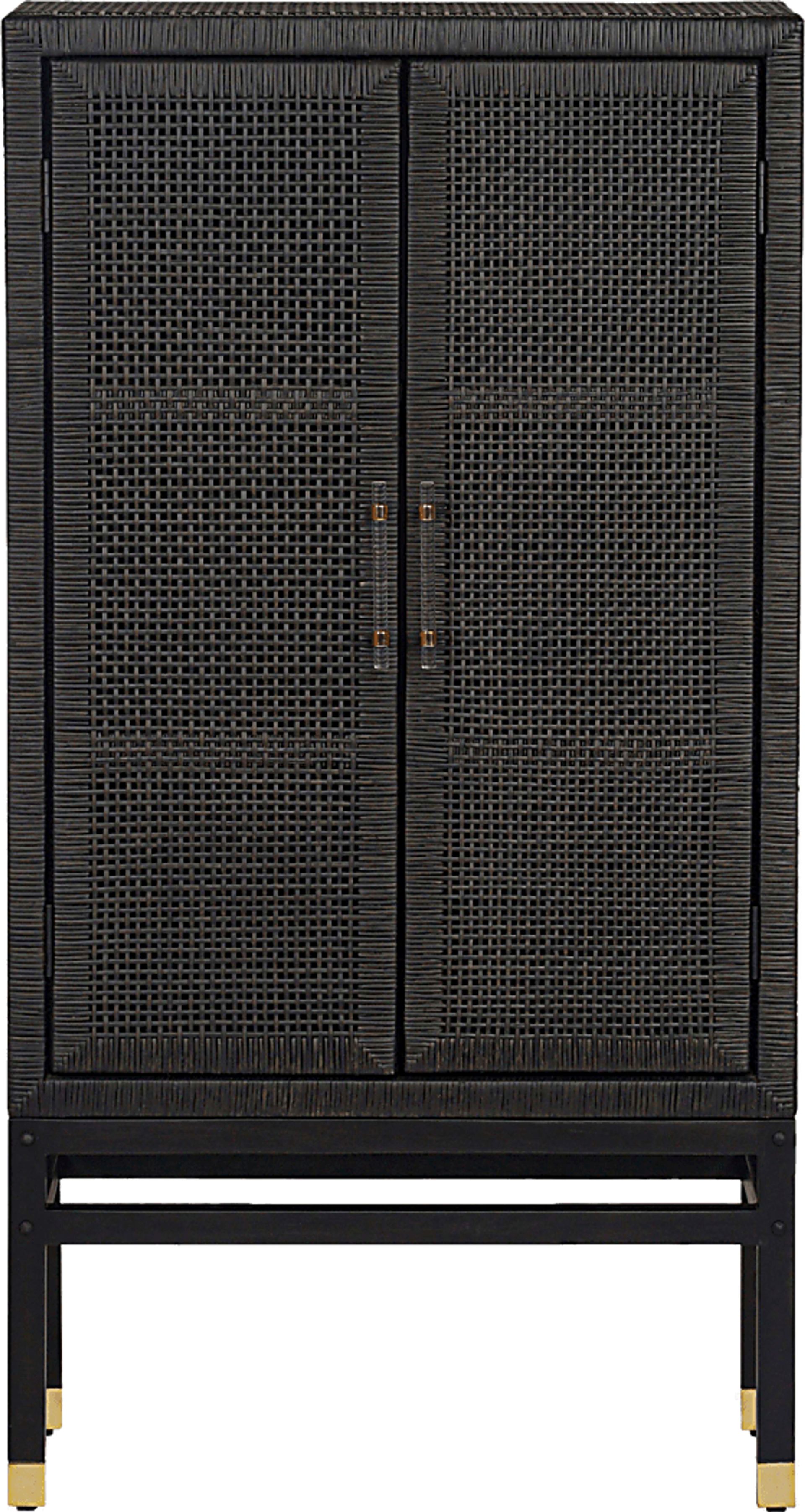 Neath Black Accent Cabinet - Image 5