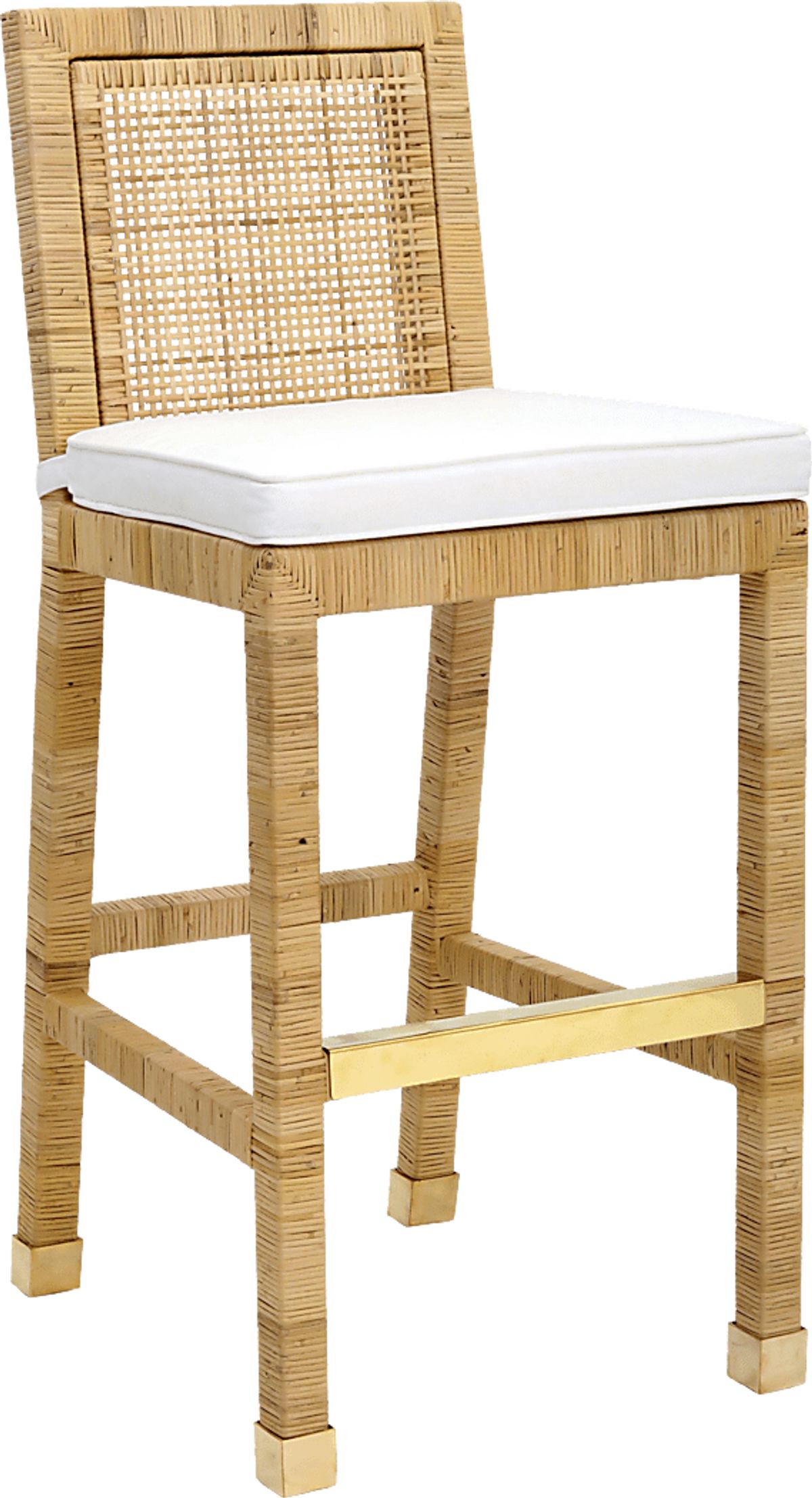 Neath Brown Polyester Fabric Barstool Rooms to Go