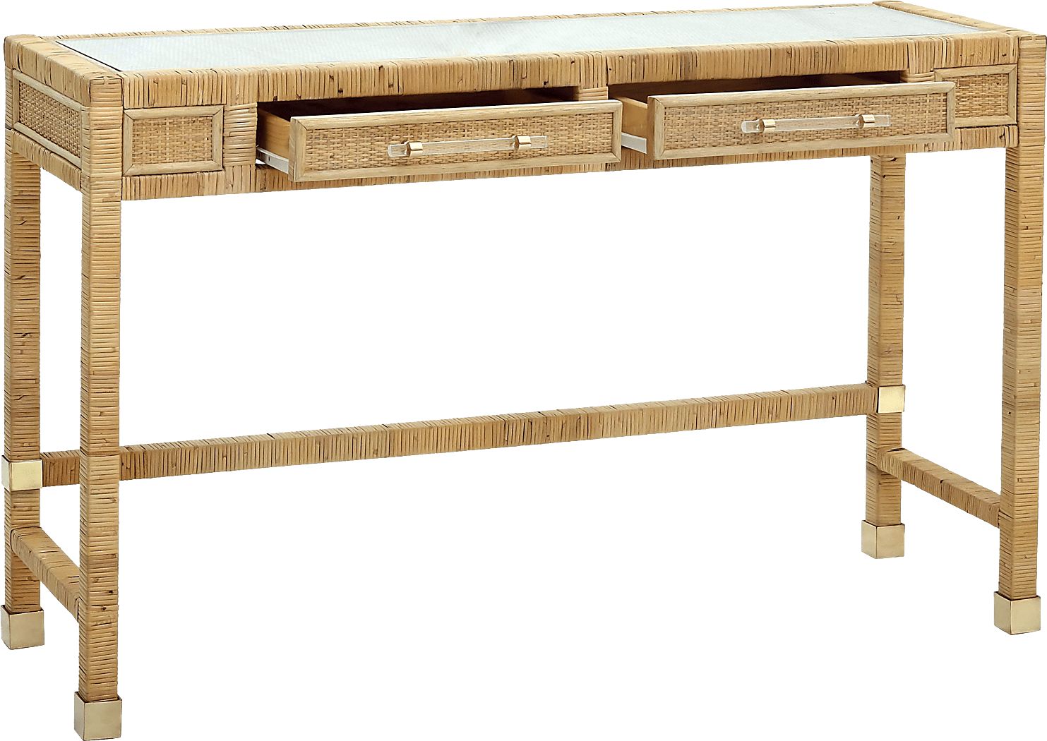 Neath Brown Desk - Thumbnail 3