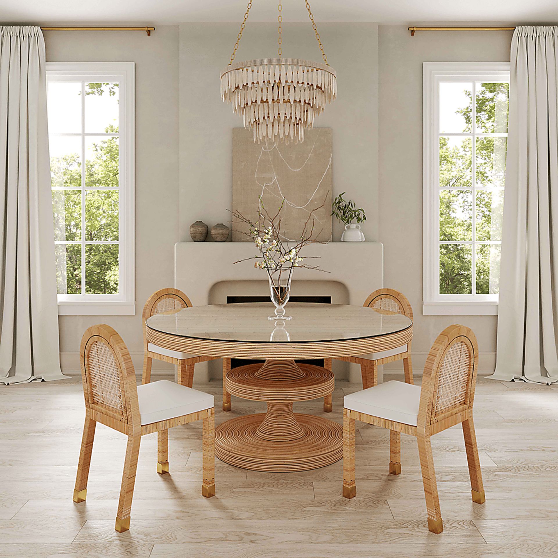 Neath Brown Dining Chair - Image 2