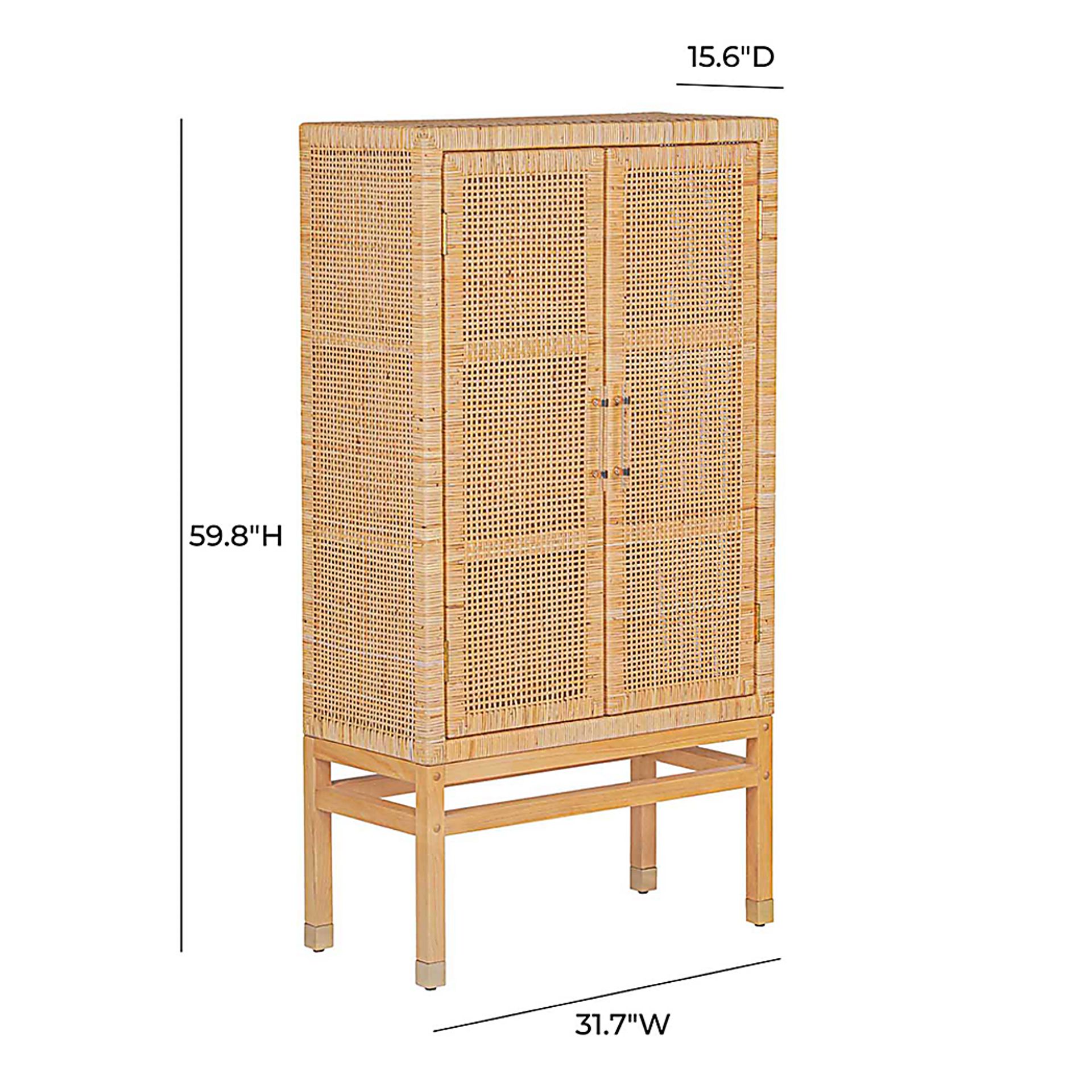 Neath Natural Accent Cabinet - Image 6