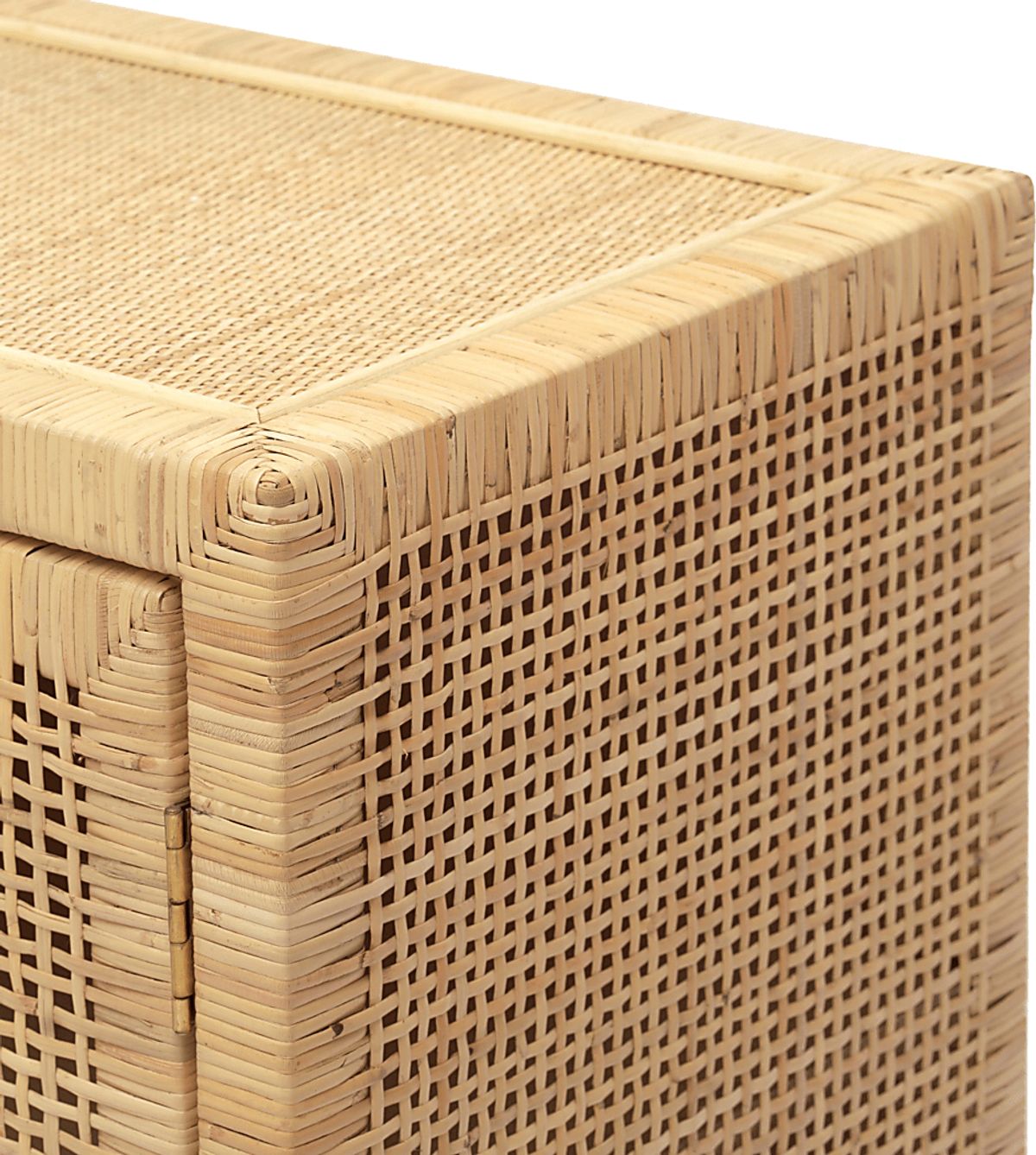 Neath Natural Light Wood Beige,White Buffet | Rooms to Go