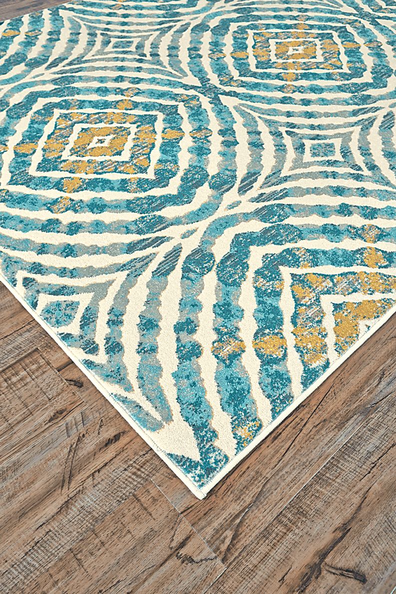 Neave Teal 7'10 x 11' Rug