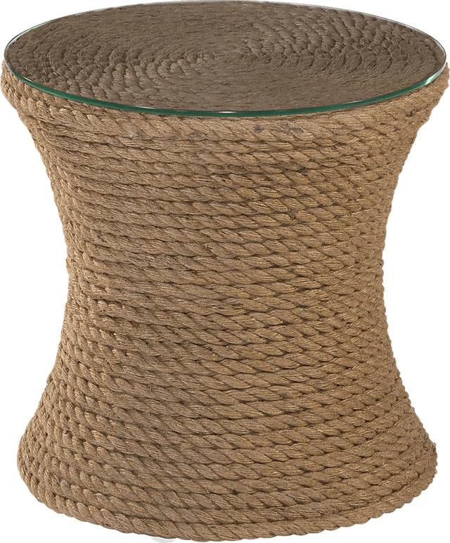 Nebrina Natural Side Table - Thumbnail - Image 1