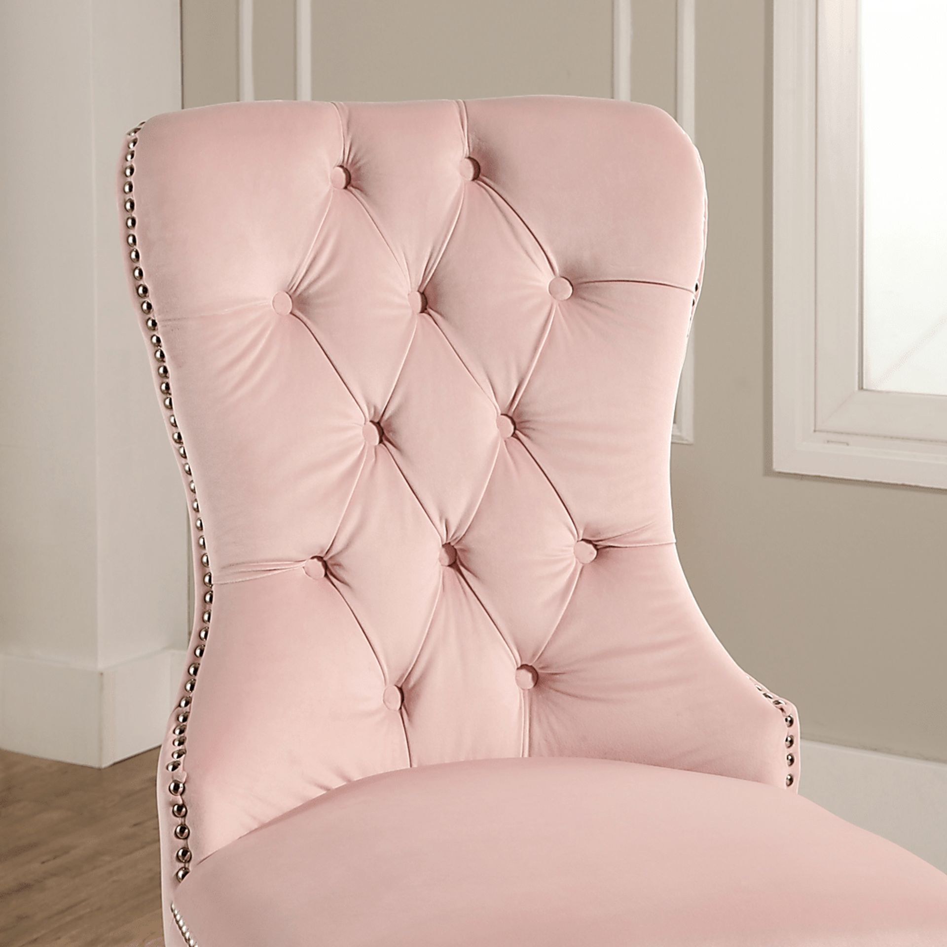 Necco Blush Side Chair - Image 3