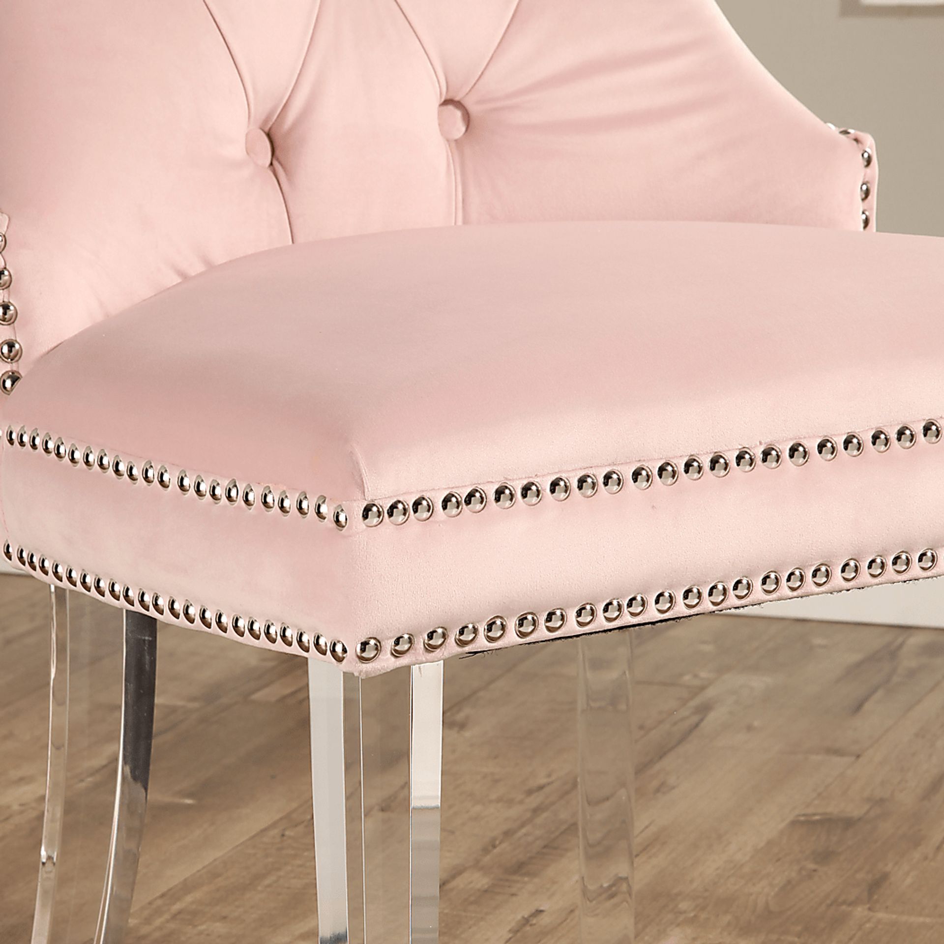 Necco Blush Side Chair - Image 4