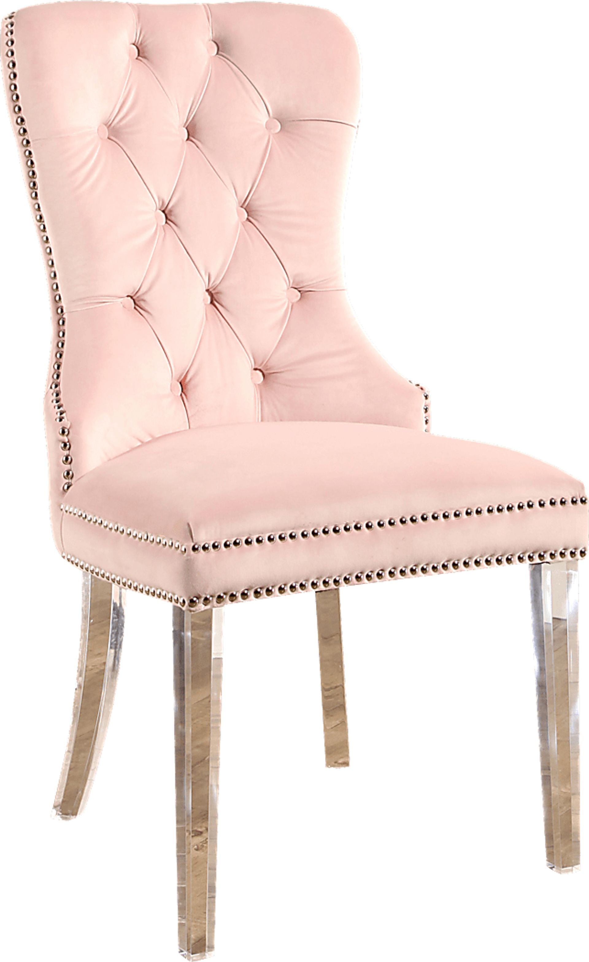 Necco Blush Side Chair - Image 1