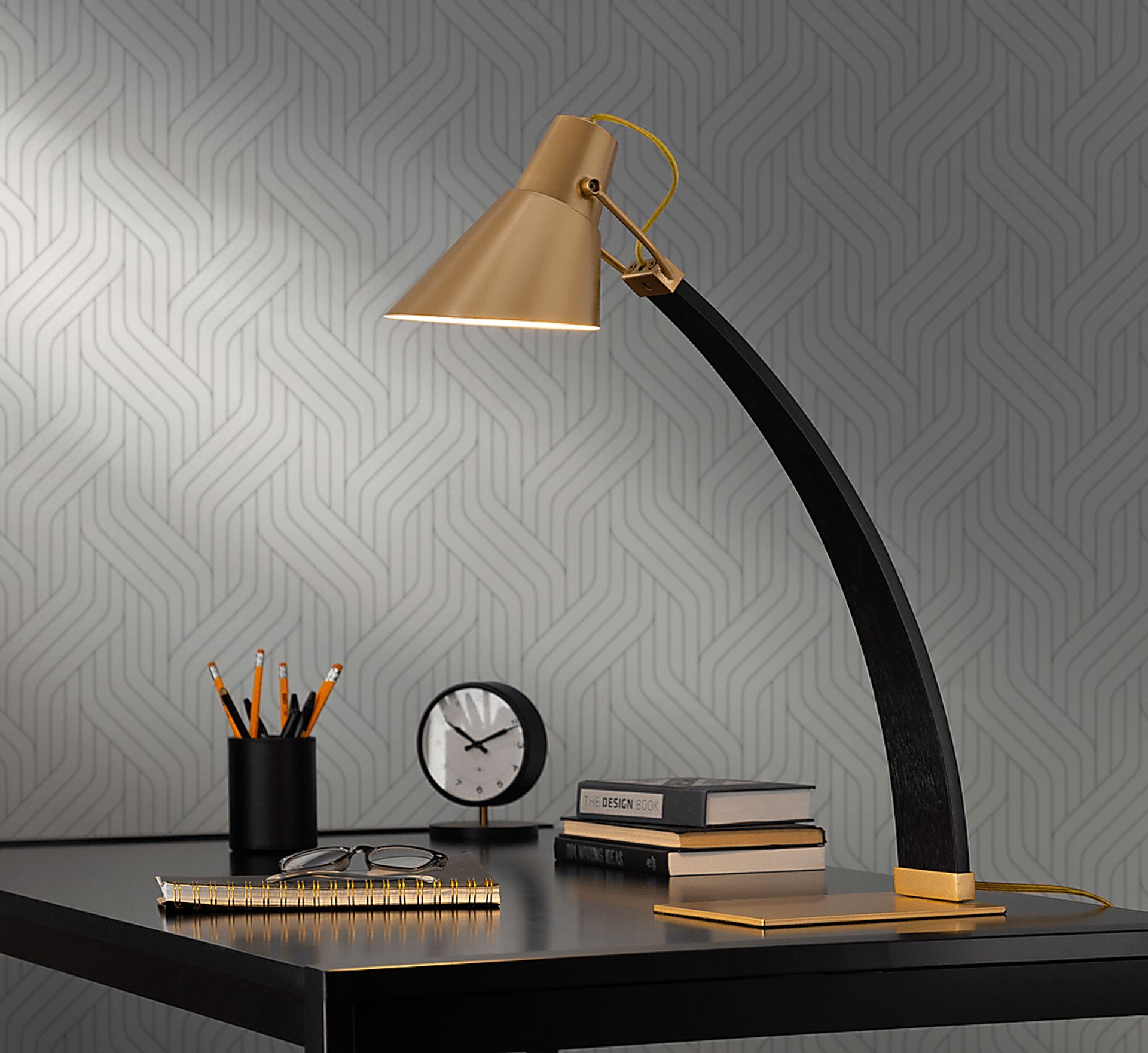 Necco Shade Gold Lamp - Image 2