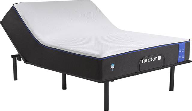 Nectar Classic 4.0 Queen Mattress with Head Up Only Base - Thumbnail - Image 1