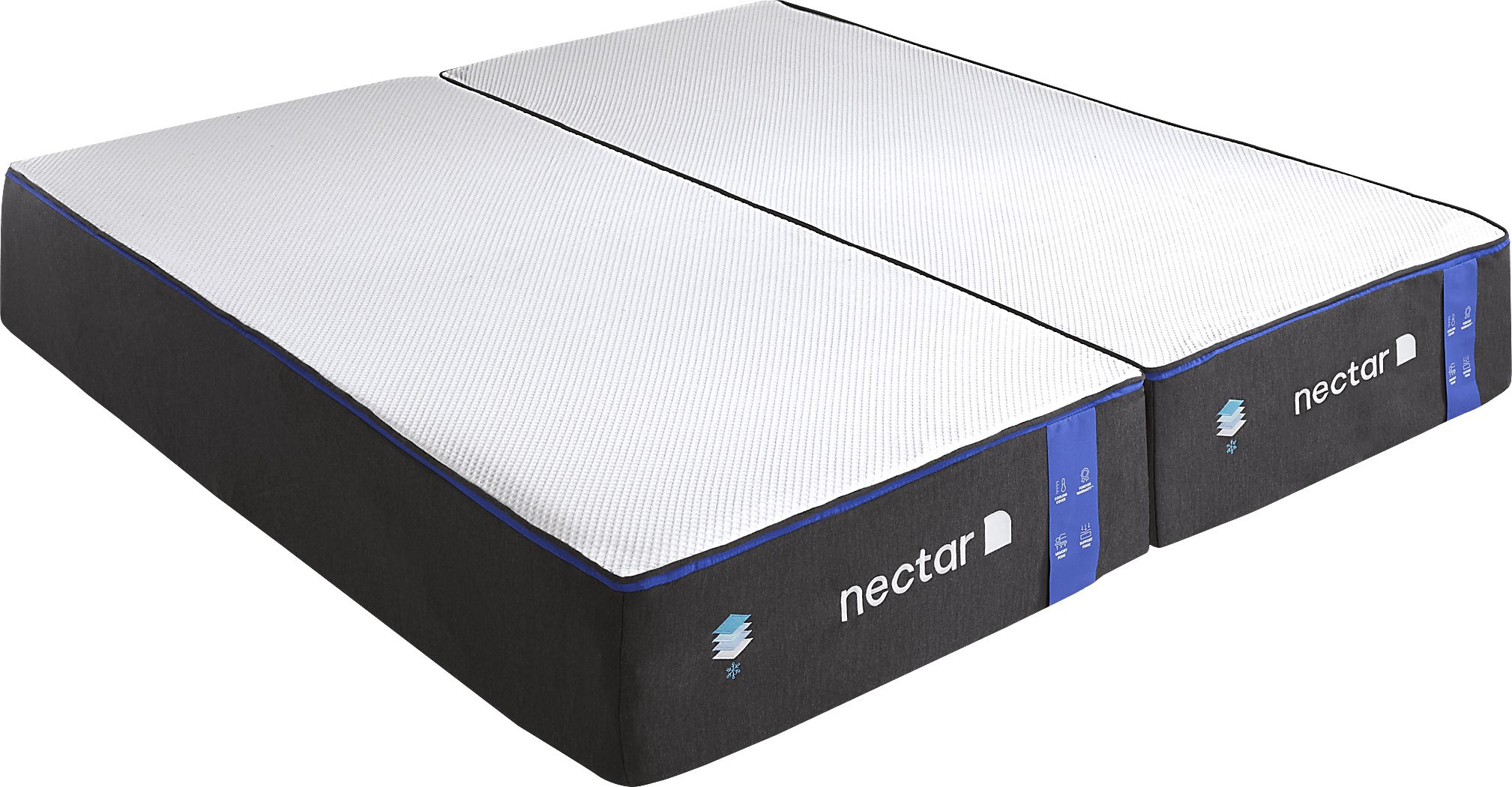 Nectar Classic 4.0 Split King Mattress | Rooms To Go