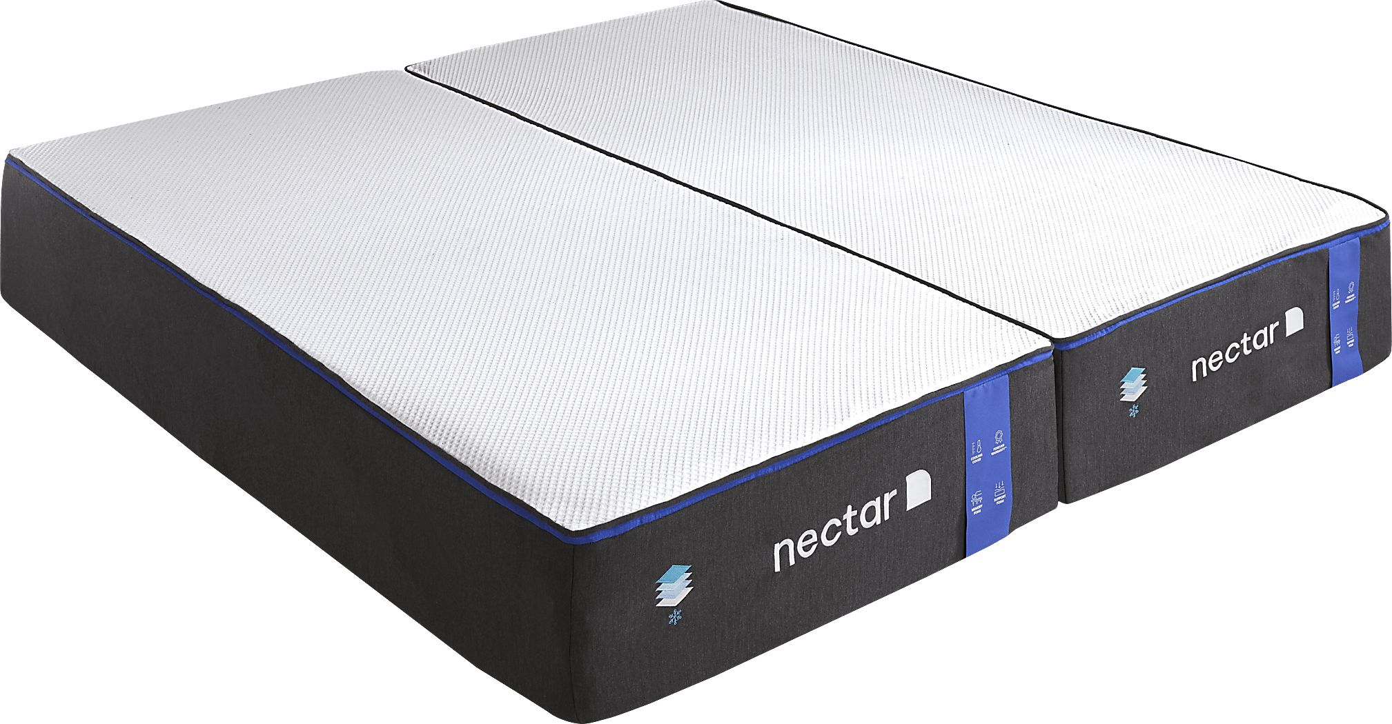 Nectar Classic 4.0 Split King Mattress | Rooms to Go