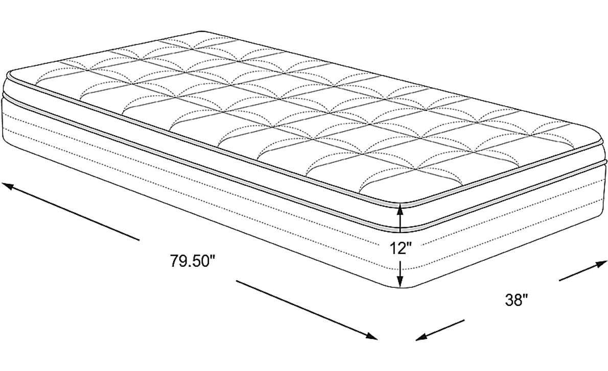 4 inch twin xl mattress